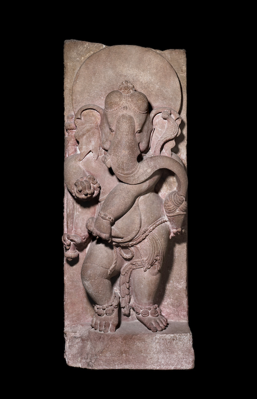 Sandstone figure of Ganesha, Uttar Pradesh, India, about 750 © The Trustees of the British Museum