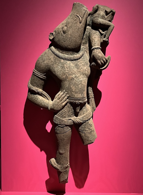 Varaha, avatar of Vishnu. Uttar Pradesh or Madhya Pradesh, India, AD 400-500.jpg