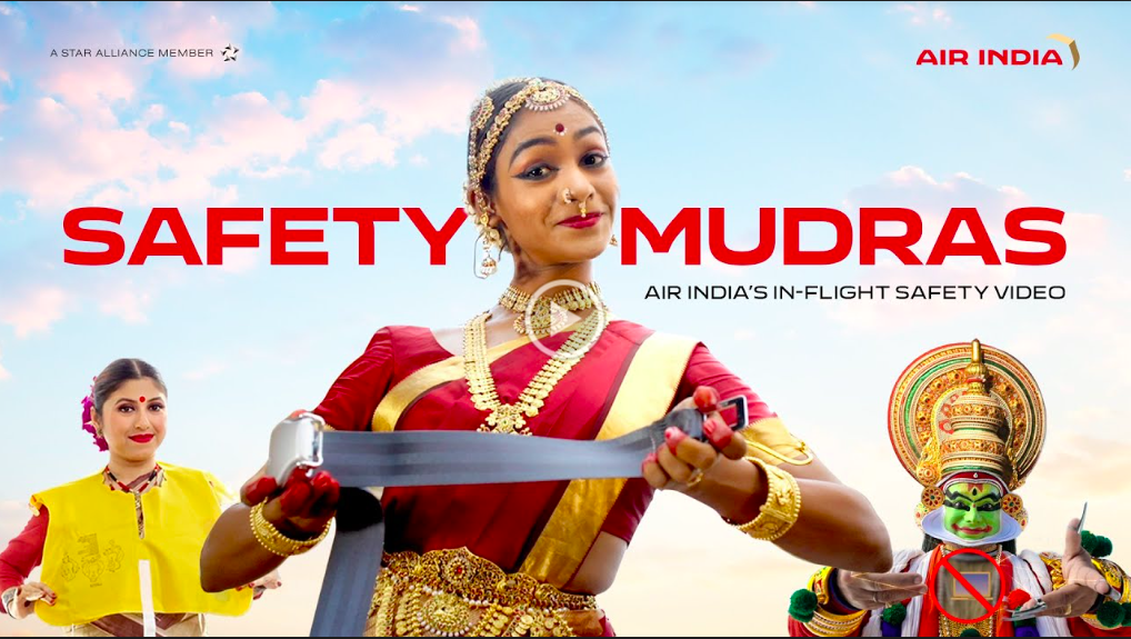 Air India Safety Mudras Air India Safety Mudras