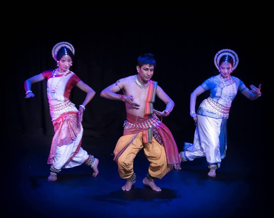 Tiyasha Dutta Paul, Raj Masilamani & Natalie Rout | Photo: Simon Richardson Trigunitam, Tiyasha Dutta Paul, Raj Masilamani, Rani Natalie Rout