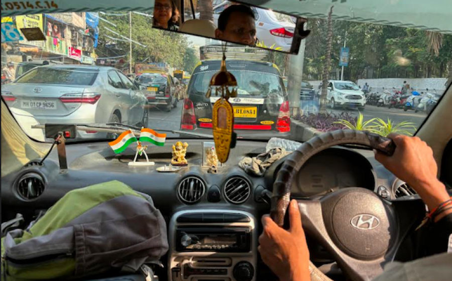 A Bombay taxi