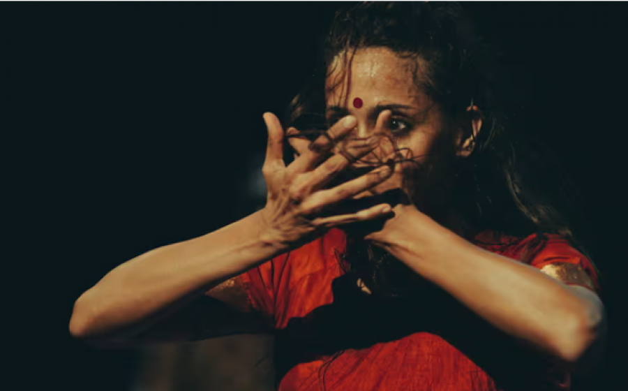 Mythili Prakash in She's Auspicious. Photo: Daniel Dittus