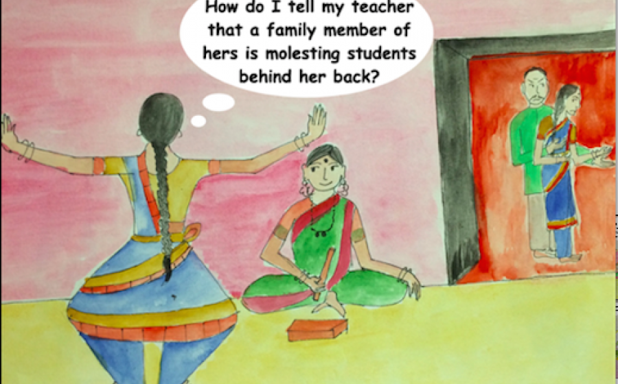 Cartoon_Natyam credit: Veena Basavarajaiah