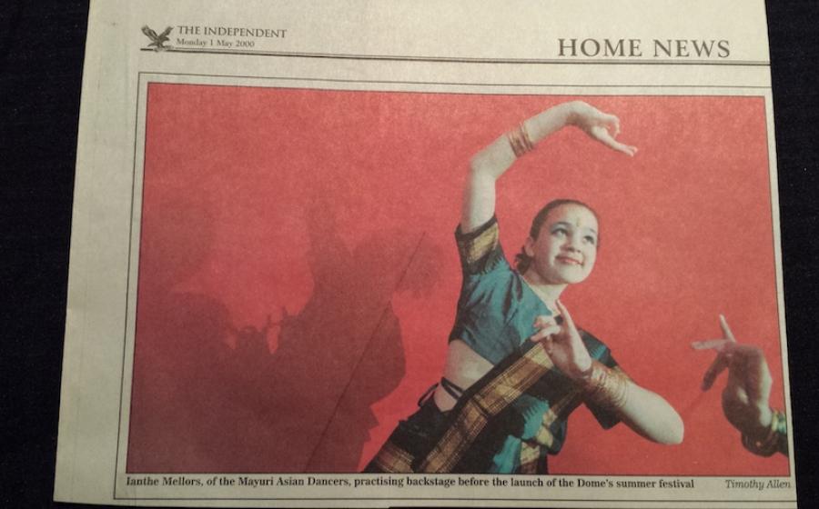 Ianthe Mellors Independent Newspaper Clip 2000