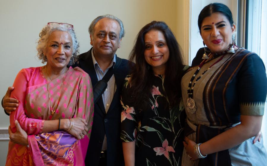 Chitra Sundaram, Jay Visvadeva, Avanthi Meduri, Swarnamalya | Credit Simon Richardson