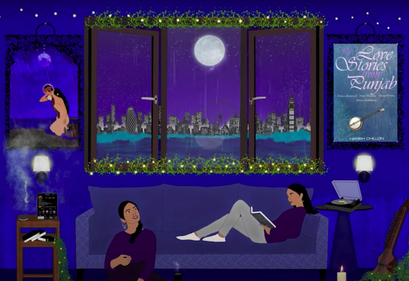 Image from Grewal Twins' Boohe Baariya ('Doors and Windows'), YouTube