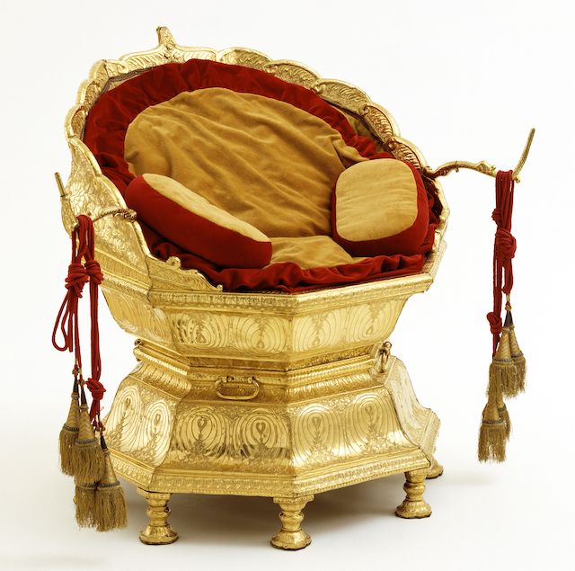 Hafiz Muhammad of Multan, The Golden Throne of Maharaja Ranjit Singh, c. 1820-1830 © Victoria and Albert Museum, London