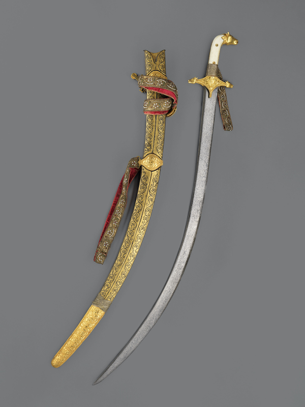 Sword associated with Maharaja Ranjit Singh, Awadh, late 18th or early 19th century
