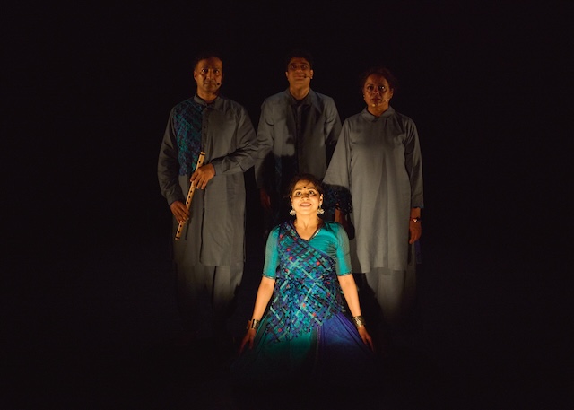 Payal with musicians